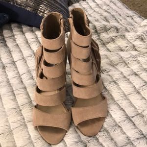 Sexy tan deals heels